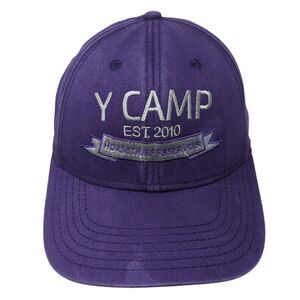 Y Camp Horsethief Reservoir Fitted Hat Purple S/M The YMCA Otto Flex
